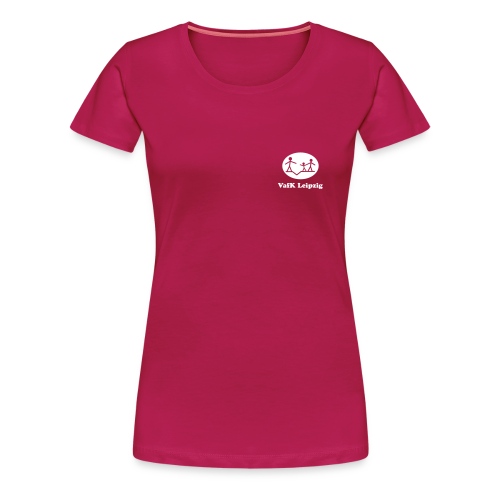 vafklogo weiss mit schrift - Frauen Premium T-Shirt
