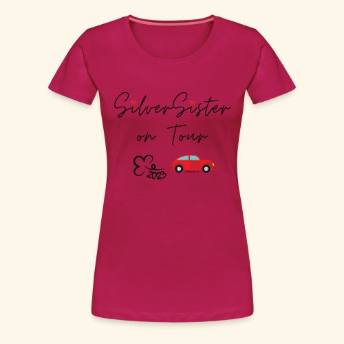 SilverSister on Tour 2023 - Frauen Premium T-Shirt