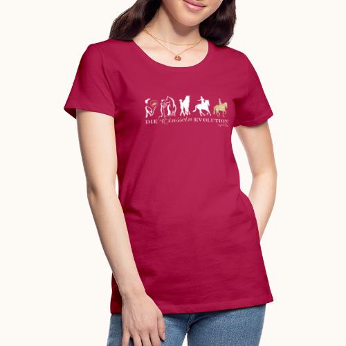 Einssein Evolution wg22 - Frauen Premium T-Shirt