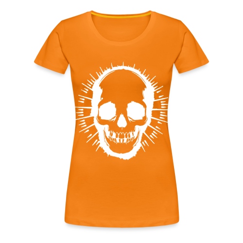 Skull & Bones No. 2 - weiß/white - Frauen Premium T-Shirt