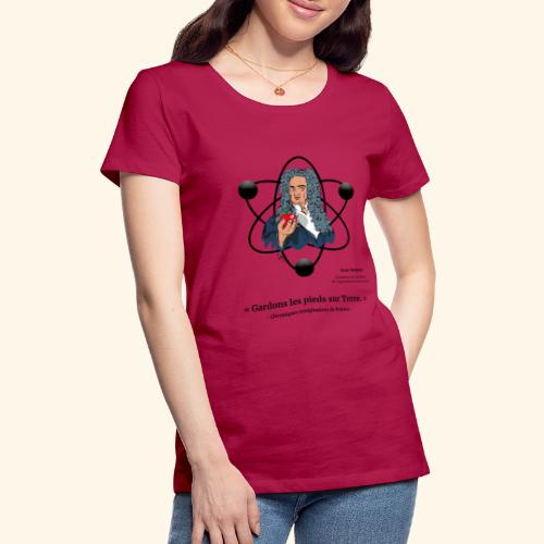 Isaac Newton Gravitation universelle - T-shirt Premium Femme