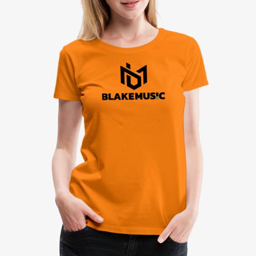 blAkeMusic Logo Black - Women's Premium T-Shirt