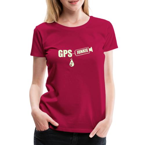 GPS Junkie - 3colors - 2010 - Frauen Premium T-Shirt