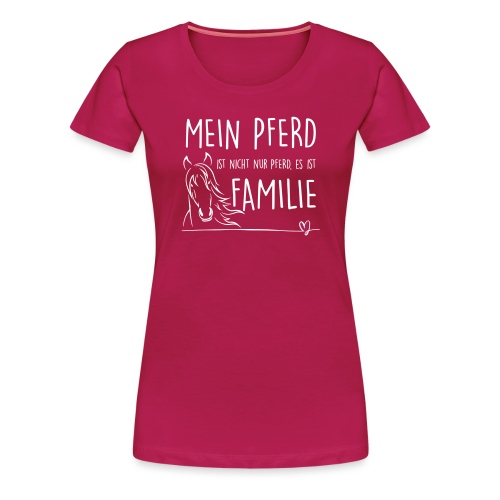 Vorschau: familie pferd - Frauen Premium T-Shirt