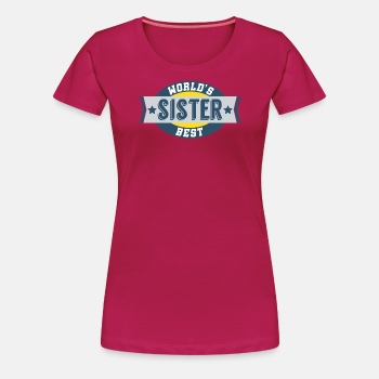 World's Best Sister - Premium T-shirt for women