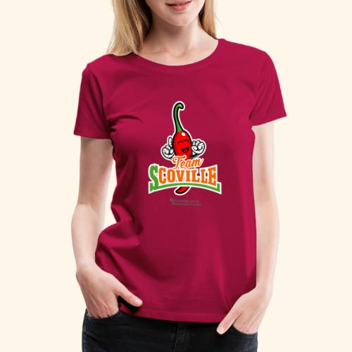 Chili Pepper Team Scoville - Frauen Premium T-Shirt