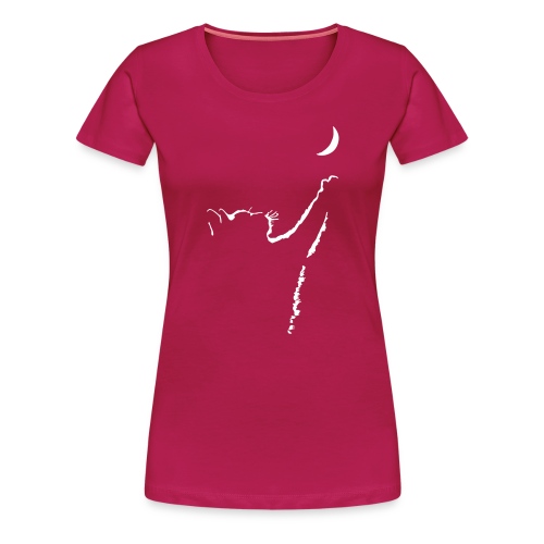 Vorschau: cat moon - Frauen Premium T-Shirt