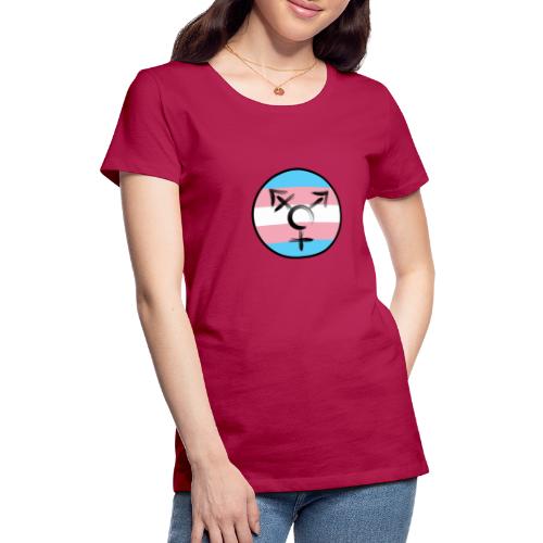 Kreisemblem Symbol Transgender - Frauen Premium T-Shirt