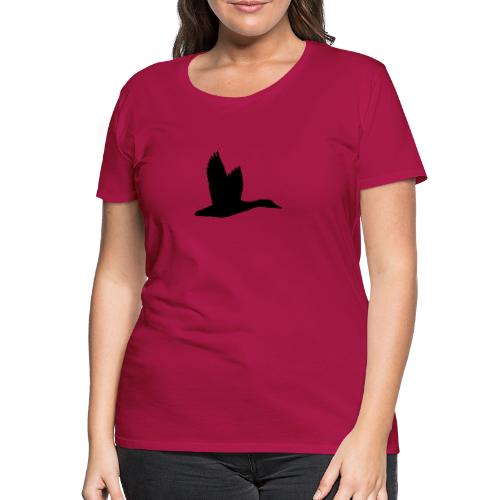 T-shirt canard personnalisé avec votre texte - T-shirt Premium Femme