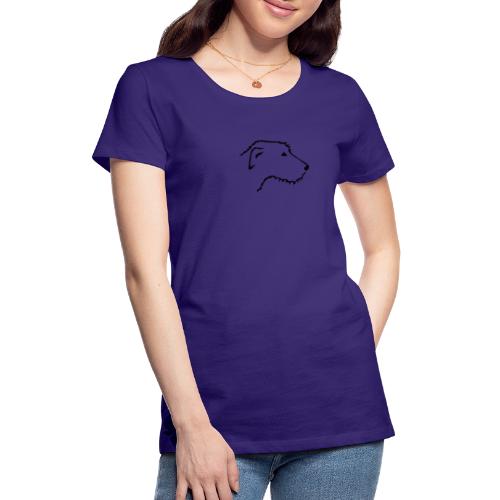 Irish Wolfhound - Frauen Premium T-Shirt