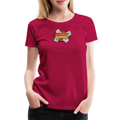 Crazy Eigths Logo - Frauen Premium T-Shirt