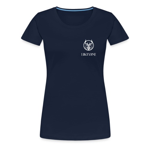 eiktyrne logo sv - Premium T-skjorte for kvinner