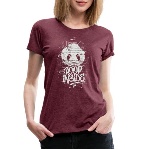 Graffiti Panda Inside - Frauen Premium T-Shirt