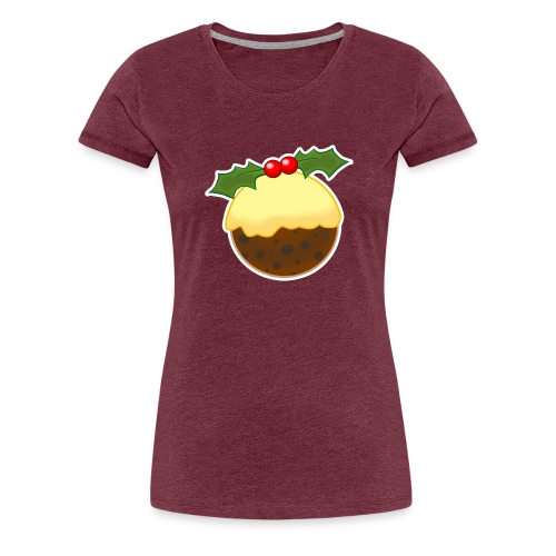 Christmas Pudding - Women's Premium T-Shirt