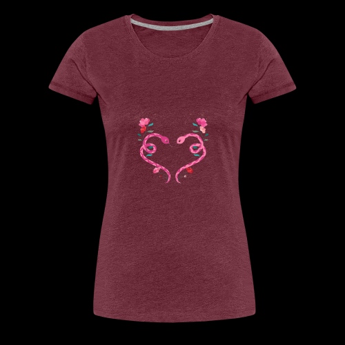Coeur de serpents - T-shirt Premium Femme