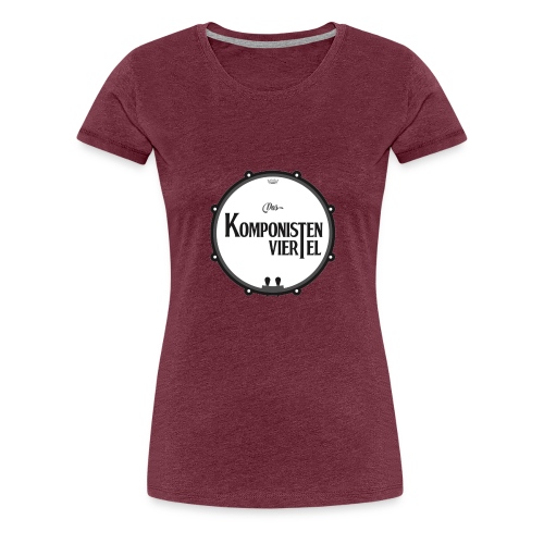 Das Komponistenviertel - Frauen Premium T-Shirt