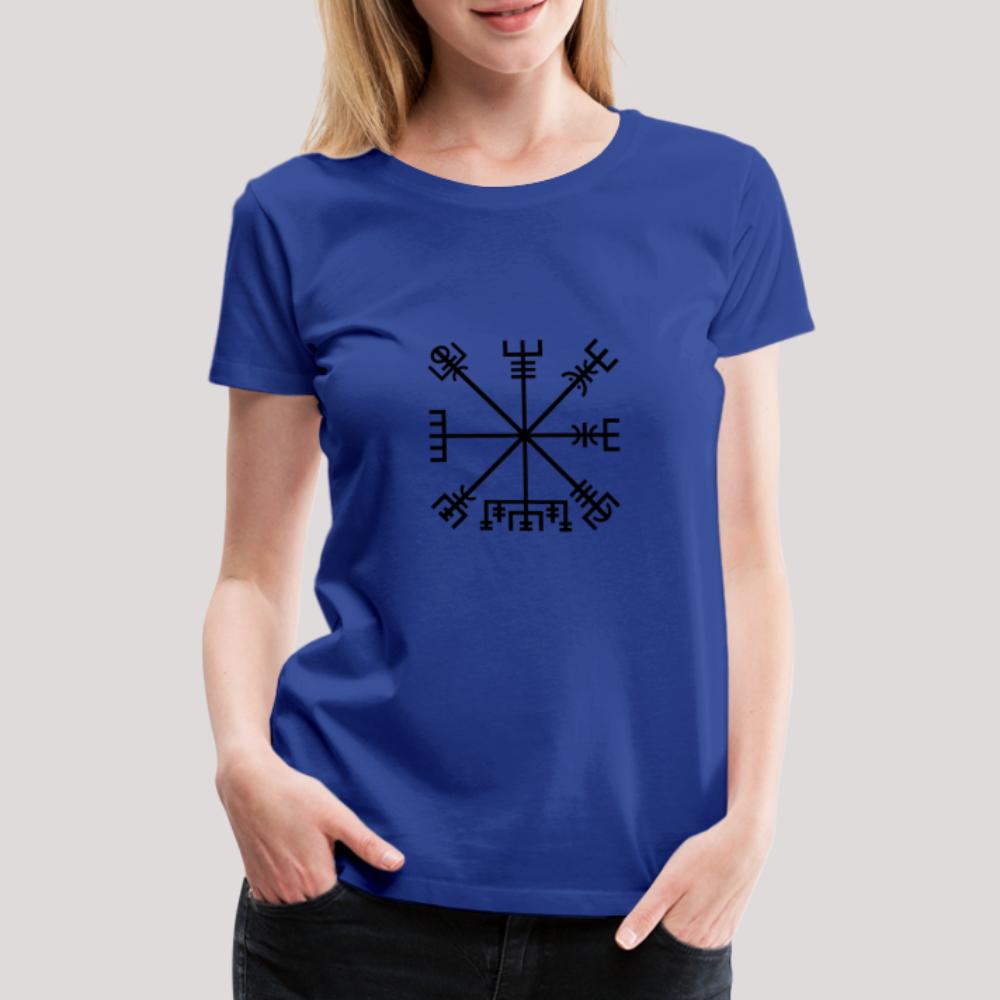 Vegvisir - Frauen Premium T-Shirt Königsblau