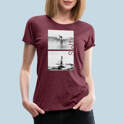 Wellen Surfen - Frauen Premium T-Shirt