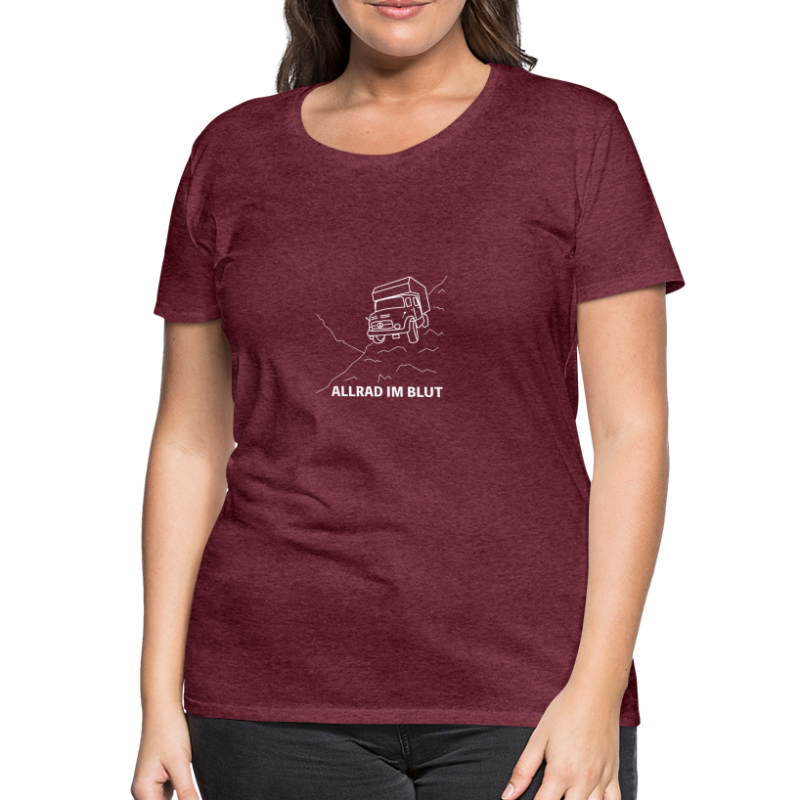 Allrad im Blut - Frauen Premium T-Shirt