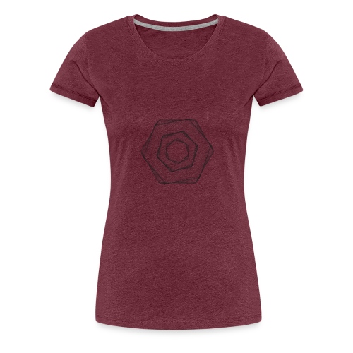 Hexogram Art - Vrouwen Premium T-shirt