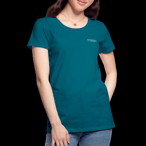 Electronic Beatz Network (snow) - Frauen Premium T-Shirt
