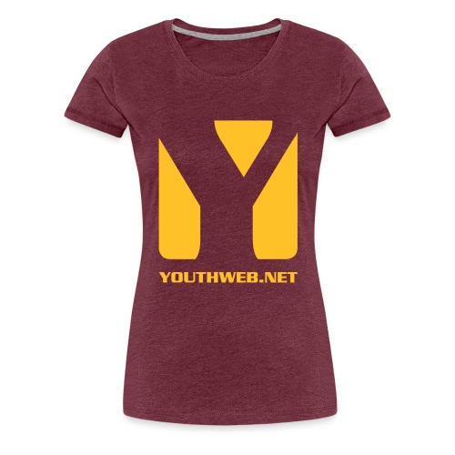yw_LogoShirt_yellow - Frauen Premium T-Shirt