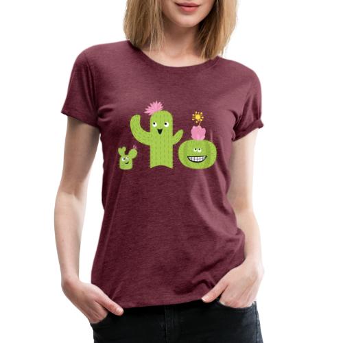 Kaktusblüte - Frauen Premium T-Shirt