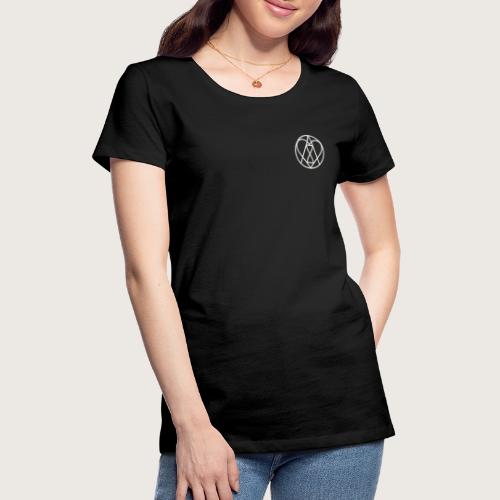 logo weiss 1 - Frauen Premium T-Shirt