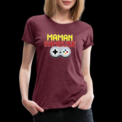 Maman gameuse - T-shirt Premium Femme