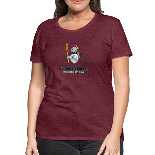 Revierverteidigerin PfadfinderinOe Regenbogen - Frauen Premium T-Shirt