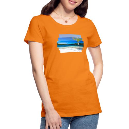Wundervolle Natur: Lake - Frauen Premium T-Shirt