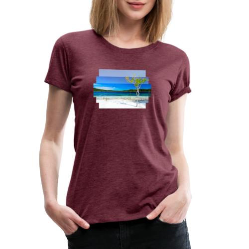 Wundervolle Natur: Lake McKenzie - Frauen Premium T-Shirt