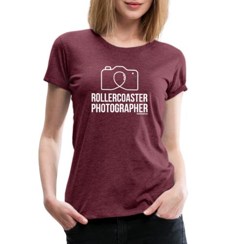 Photographe de montagnes russes - T-shirt Premium Femme