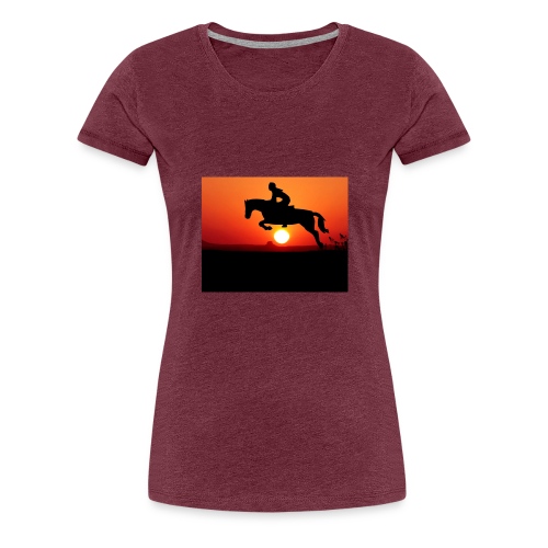 Sunset - T-shirt Premium Femme