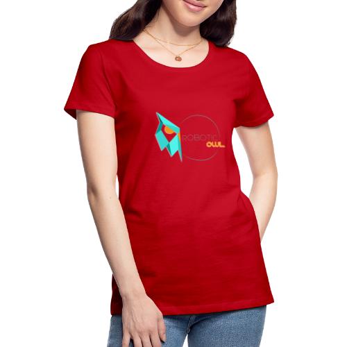 robotic owl - Camiseta premium mujer