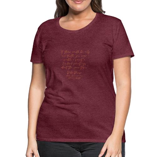 Truth about painting - Pablo Picasso - Roma - Frauen Premium T-Shirt