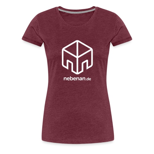 nebenan.de Logo - Frauen Premium T-Shirt