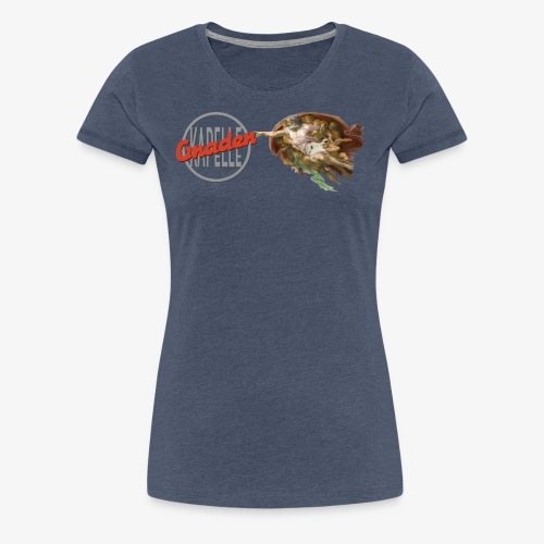 Die Erschaffung der Gnadenkapelle - Frauen Premium T-Shirt