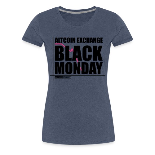 Crypto Black Monday - Frauen Premium T-Shirt