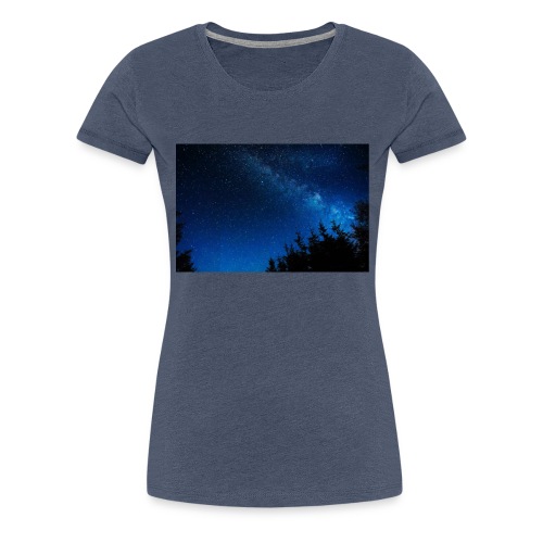 sterrenhemel afdruk/print - Vrouwen Premium T-shirt
