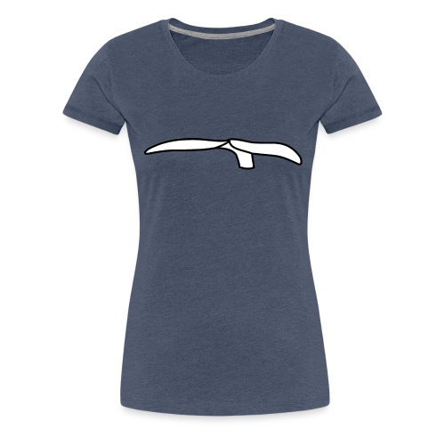 Walflosse-white - Frauen Premium T-Shirt