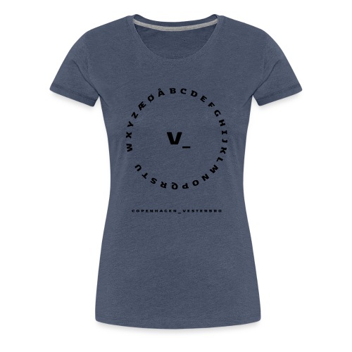 Vesterbro - Dame premium T-shirt