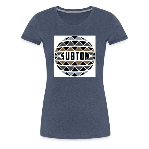 wereldbol_subton2-jpg - Women's Premium T-Shirt