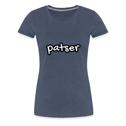 Patser - Basic White - Vrouwen Premium T-shirt