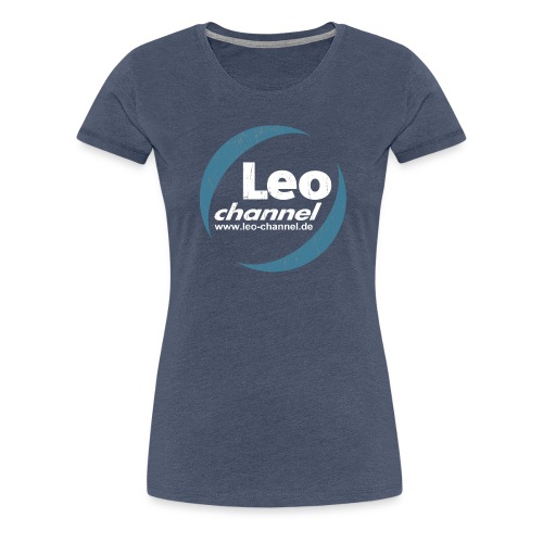 T Shirt Logo Dirty - Leo Channel - Frauen Premium T-Shirt