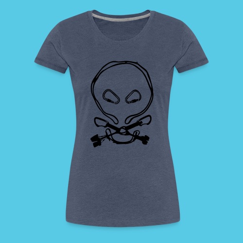 Totenkopf - Frauen Premium T-Shirt