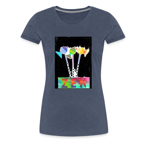 zen fish - Women's Premium T-Shirt
