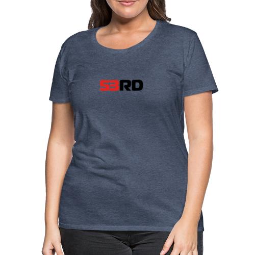 53RD Logo lang (schwarz-rot) - Frauen Premium T-Shirt