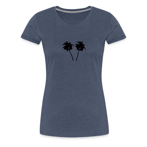 Palm trees - Frauen Premium T-Shirt
