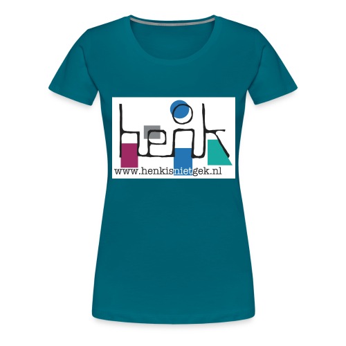 henkisnietgek-logo - Vrouwen Premium T-shirt